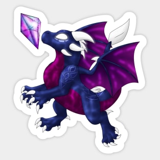 GemBabs: Elemental Dragon (Cynder) Sticker